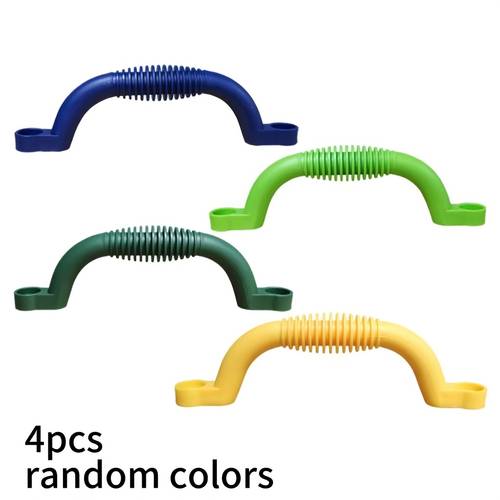 slide and staircase safety anti slip handles outdoor climbing staircase handrails reinforced climbing protection handles for playground random color screws not included