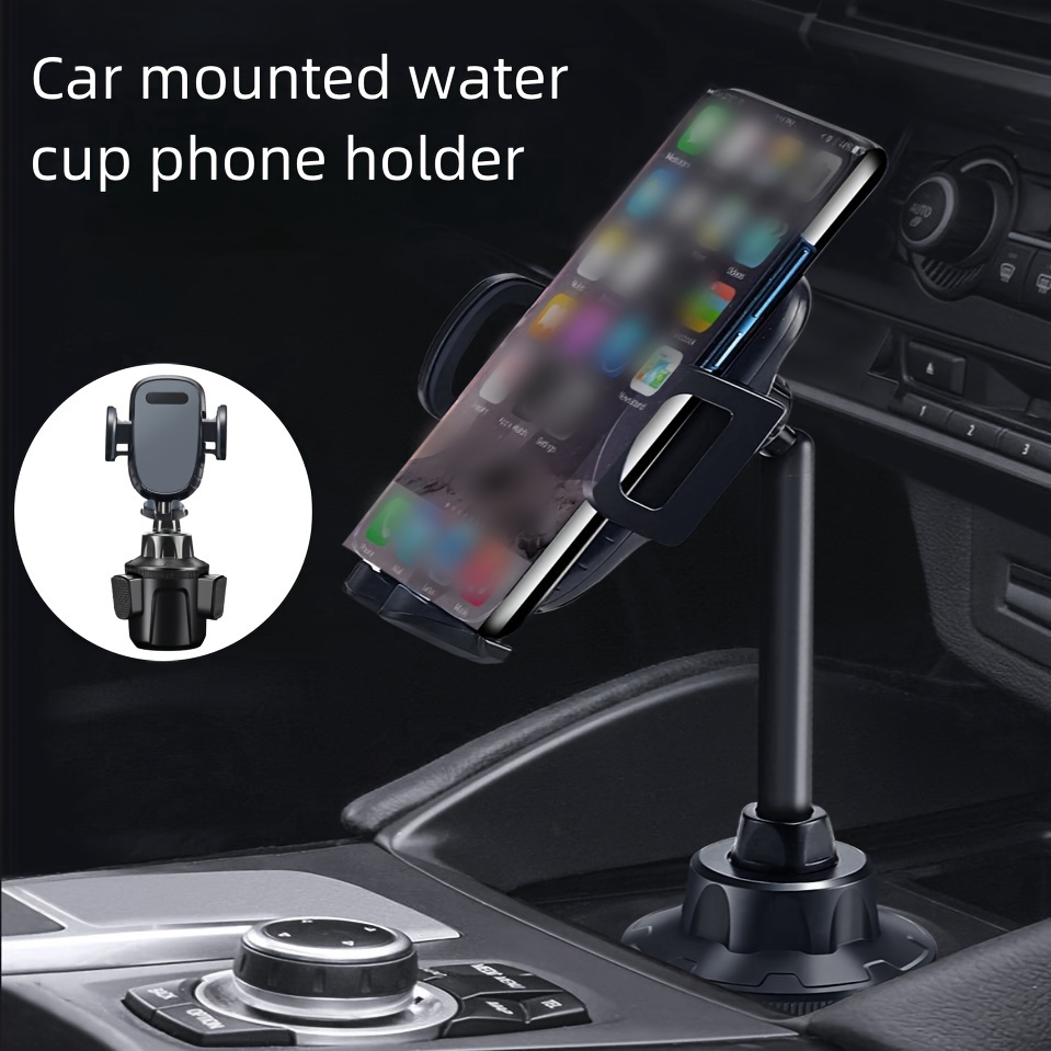 

Car Phone Holder, Car Water Cup Position Navigation Holder, Extendable 360 Degree Rotation [only Used For Circular Water Cup Holes]