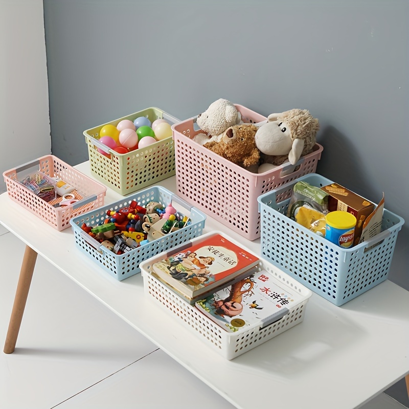 Anncus Multifunction Storage Box Enjoy Life Snack Box Flower Design Candy  Food Storage Box Storage Organizer Plastic Container - (Color: BL1) :  : Home