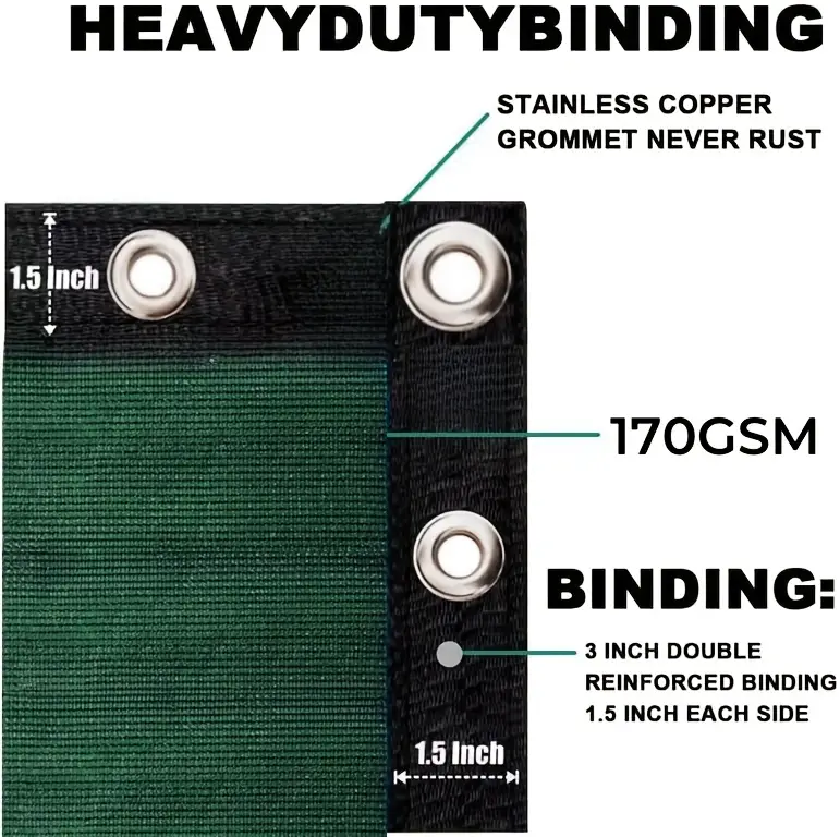 6 x 50 privacy screen outdoor backyard sunshade windshield fence privacy fence screen outdoor windscreen covered privacy screen suitable for backyard zip tie included details 4