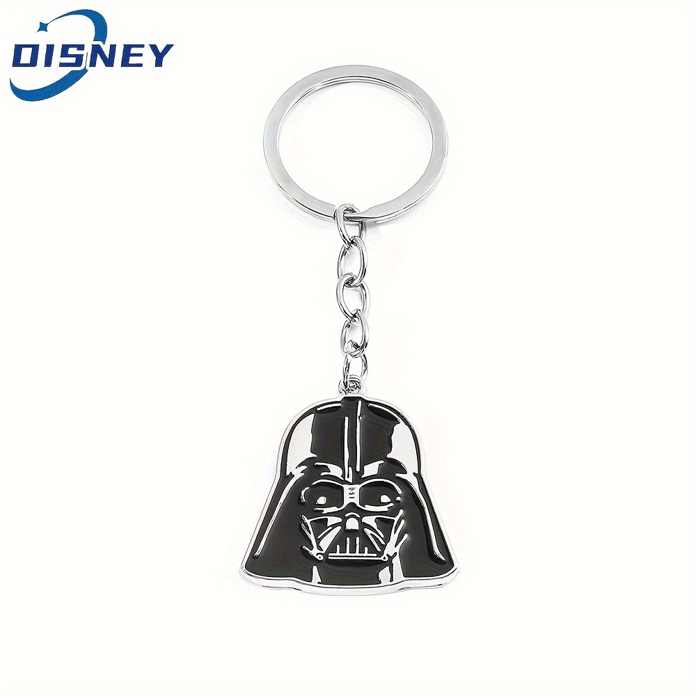 

1pc Disney Cartoon Figure Keychain Star Wars Darth Vader Metal Enamel Badge Pendant Keyring Trend Jewelry Accessories