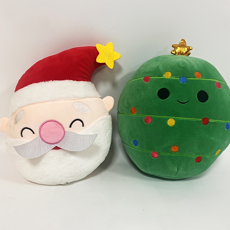 

10.6-inch Cute Santa Claus, Christmas Tree Doll Pillow, Christmas Decoration Christmas Gift