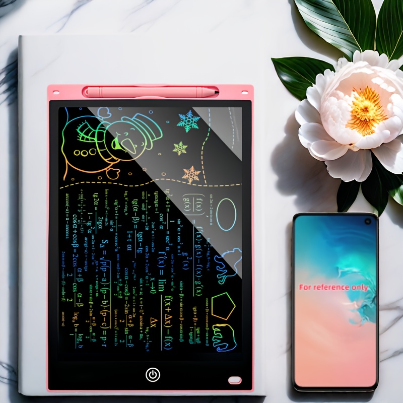 La tableta de escritura LCD está disponible en tamaños de 6.5, 8.5, 12 y 40.64 cm, atendiendo a diversas necesidades. Permite borrar fácilmente con un clic los garabatos, lo que permite la creatividad en el dibujo, cálculos, notas y borradores. - Imagen 20