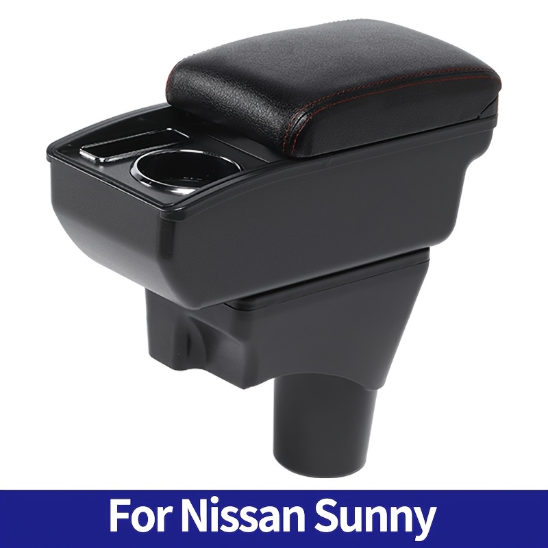 suitable for nissan march   k13 mk4 iv car armrest box interior modification upgrade for nissan sunny car armrest box 2010 2023   interior decoration car additions upgrade to expand storage space automotive interior parts