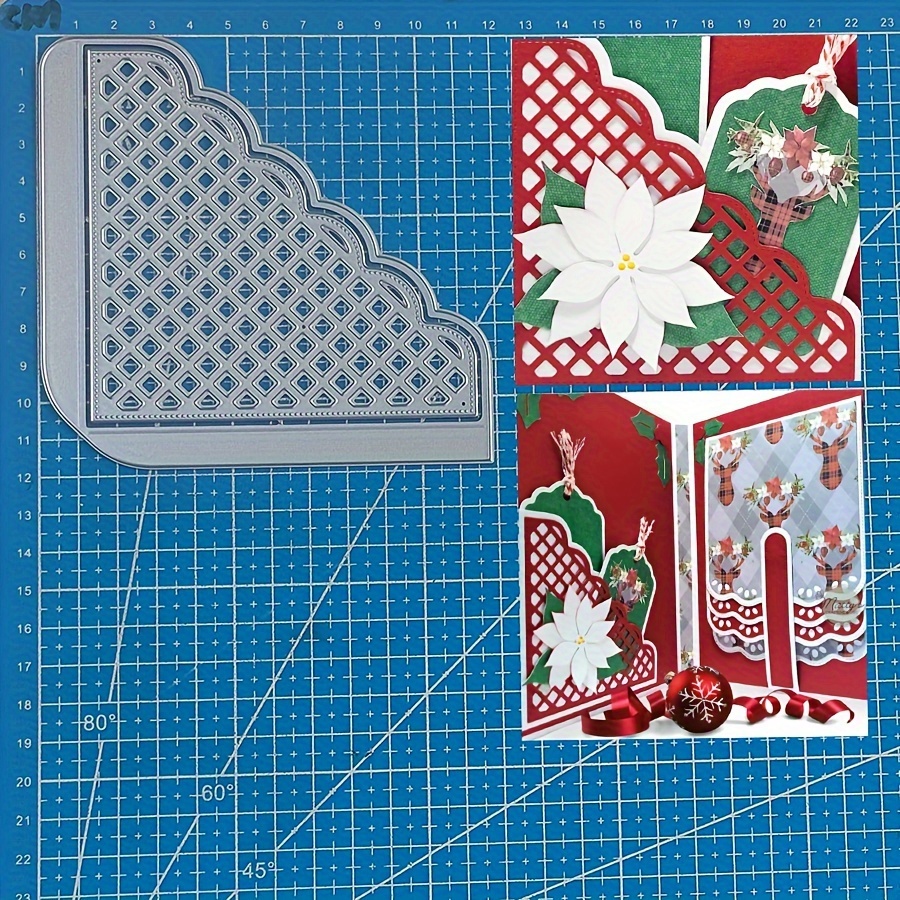 

1pc - Metal Cutting Die For Diy Scrapbooking, Card Making & Album - Silvery-tone Embossing Tool