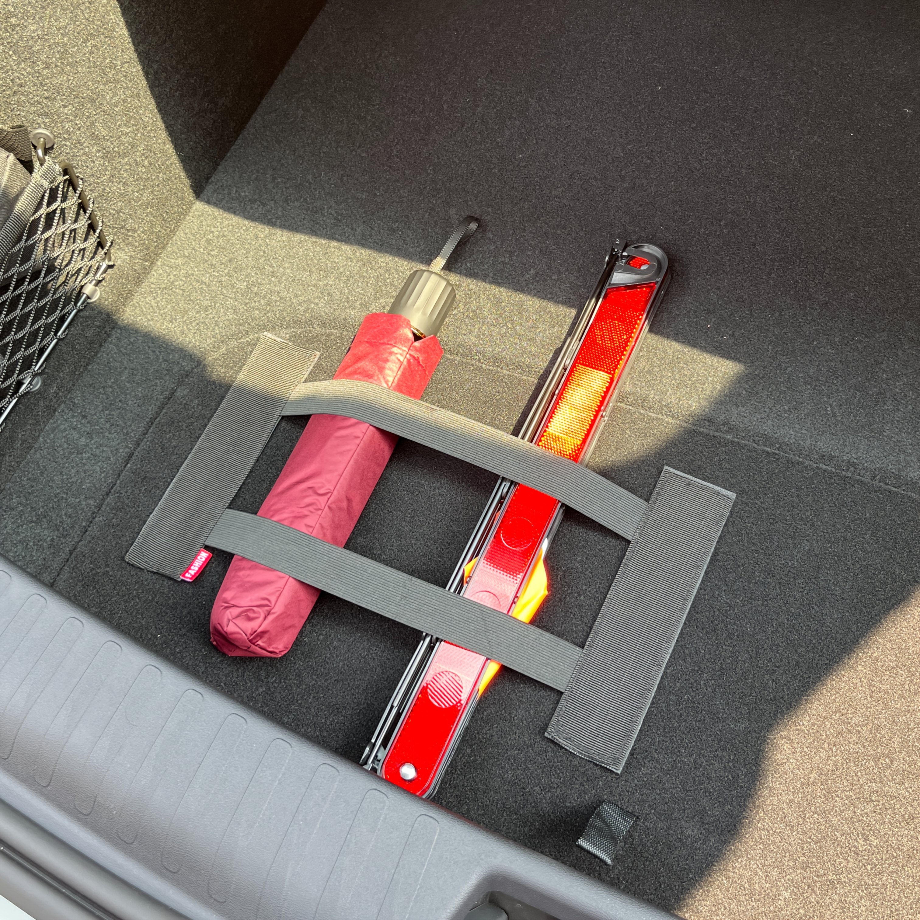 1/2pcs. Car Trunk Storage Box Black Magic Tape Car Accessories Storage Bag Tape Fixing Car Interior Storage and Organization Let your items not tip. Large Car Universal Fixing Belt. Suitable for plush lining