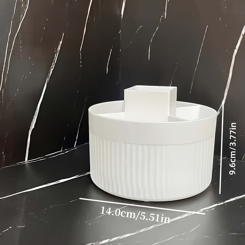 TEMU Scatola portacosmetici versatile, adatta per cosmetici, pennelli da trucco, matite e articoli per la conservazione degli alimenti. Il suo design