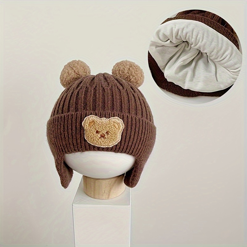 Children's Knitted Hat For Autumn/winter, Unisex Baby Beanie, Cute And Adorable Infant Pullover Cap