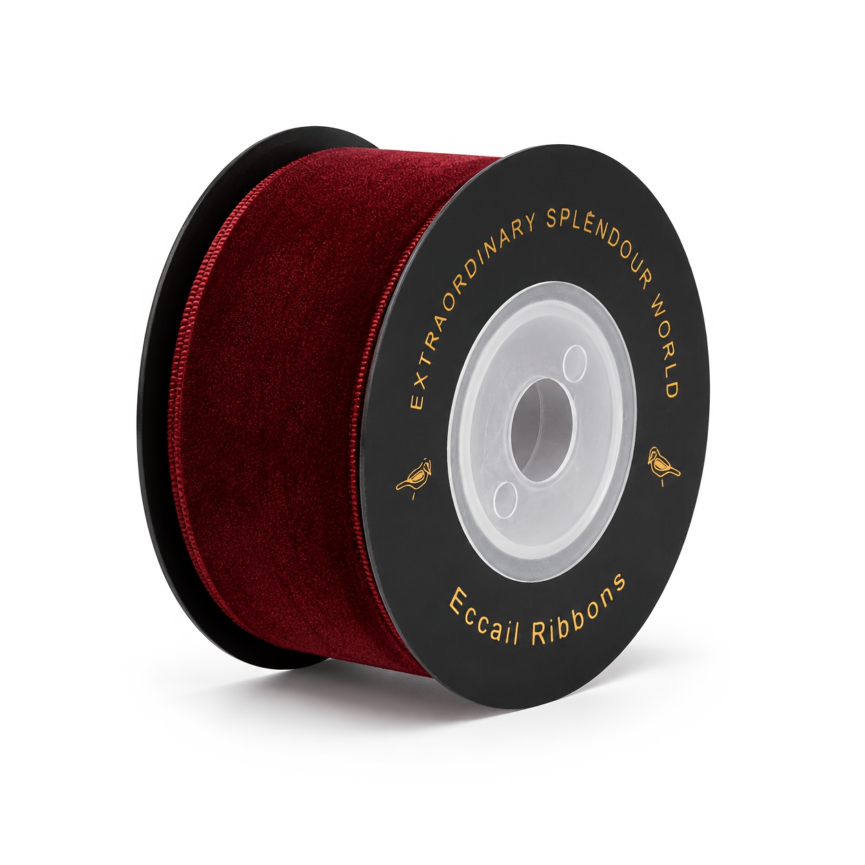 TEMU Rotoli di nastro in velluto da 4 colori 2,5 cm/0,98 pollici, nastro in tessuto di velluto per confezioni regalo, decorazioni per albero di