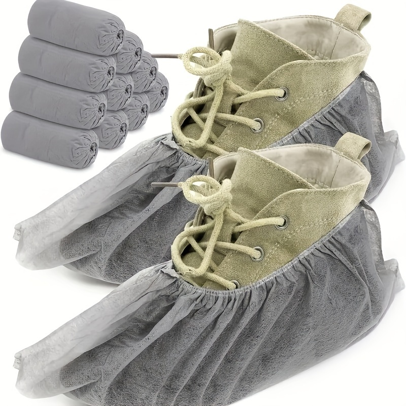 Disposable Non woven Stretchable Shoe Covers Slip Resistant - Temu