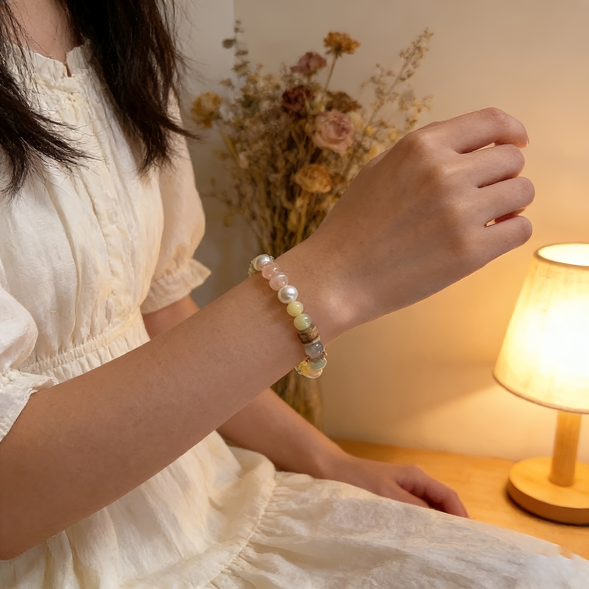 Bohemian Ethnic-Style Beaded Bracelet for Daily Commuting