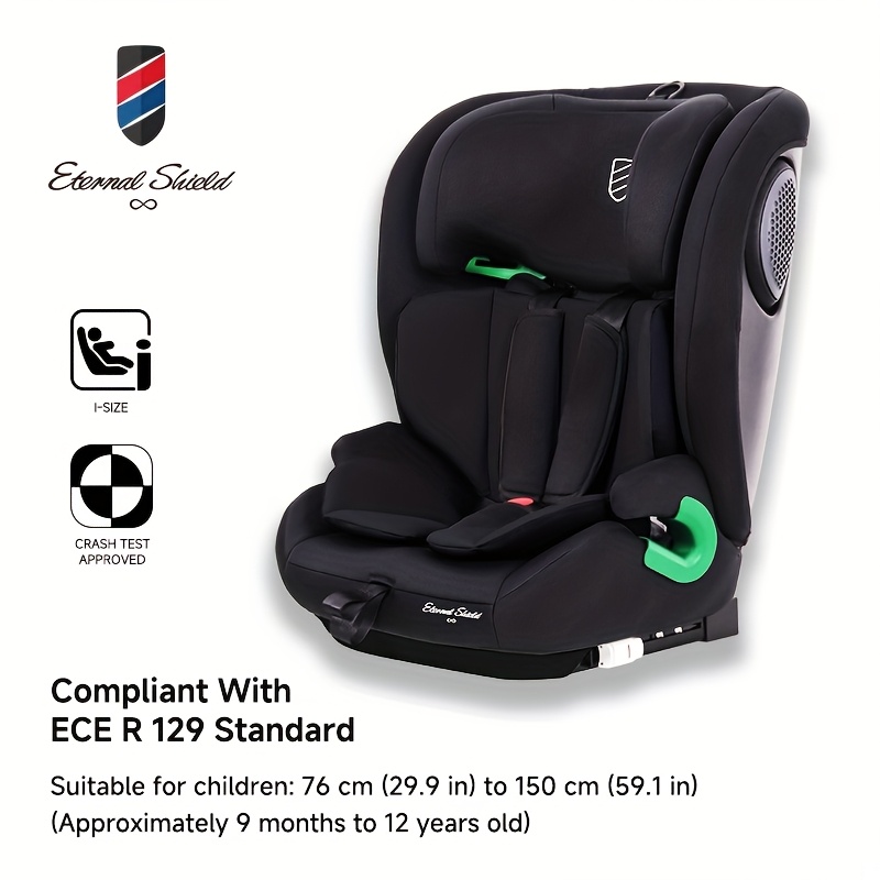 asiento de seguridad infantil cc16, 1 pieza, protección lateral para coche de recién nacido ece r129,  ,   para niños de   a 12 años