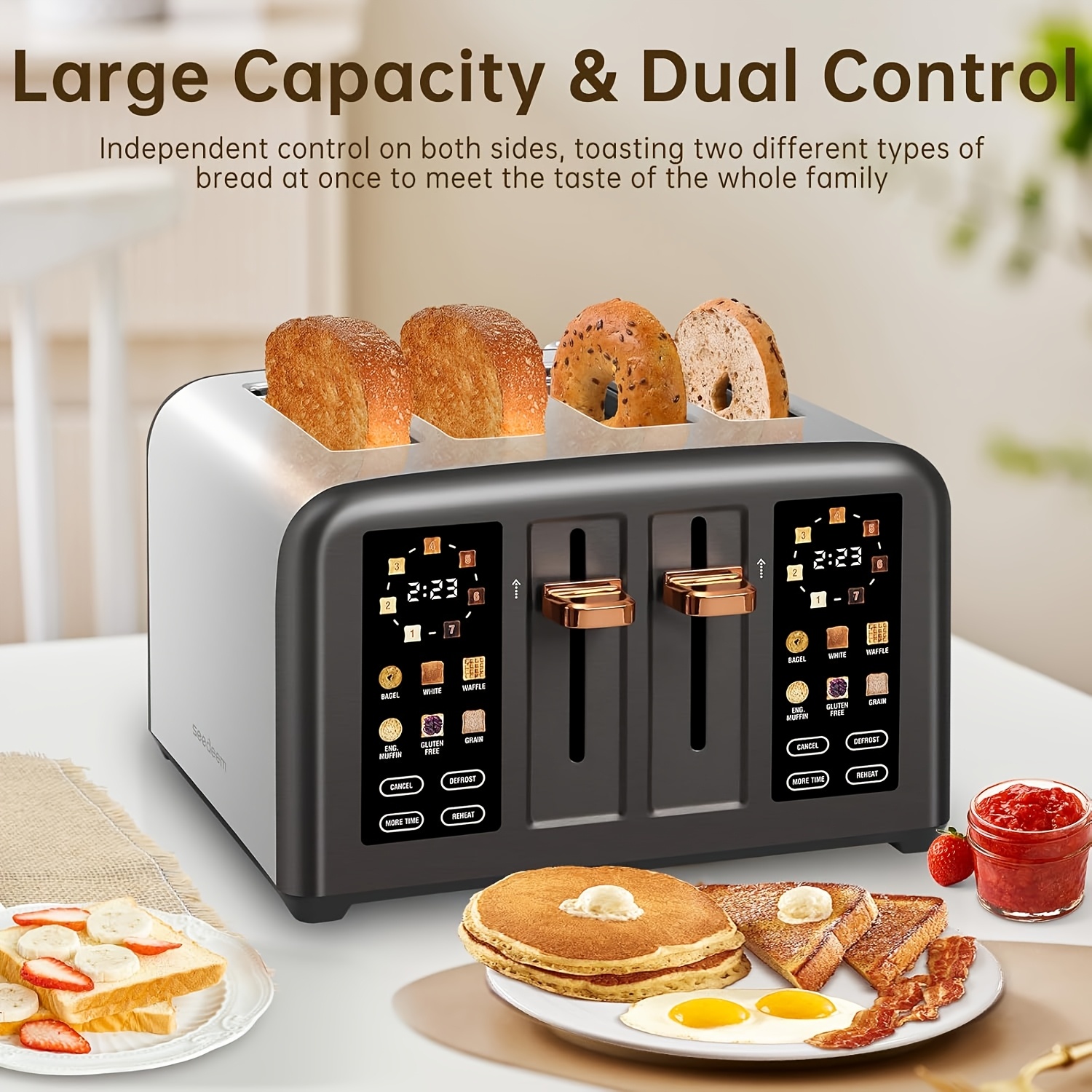 toasters sold on Temu United States