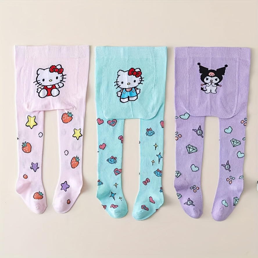 E-shop 3er Set Thermische Leggings für Mädchen, zum Warmhalten im Herbst und Winter