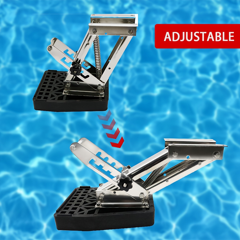 Outboard Motor Bracket Kicker, Heavy-Duty Marine Motor Mount