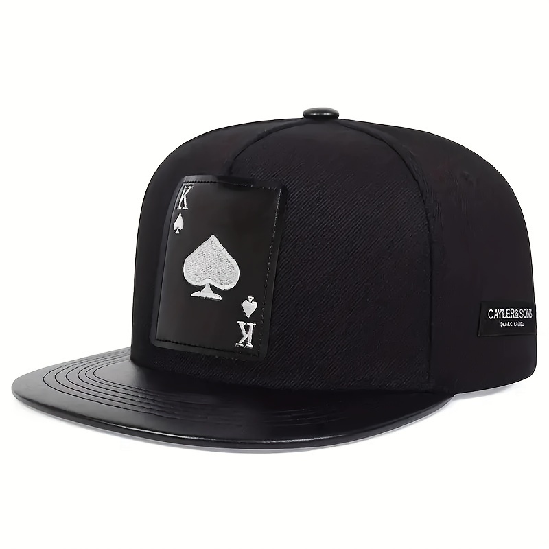 

Trendy Baseball Cap For Women, Uv Protection Adjustable Snapback Hat, Solid Black & Camo Design, Outdoor Sports Peaked Hat