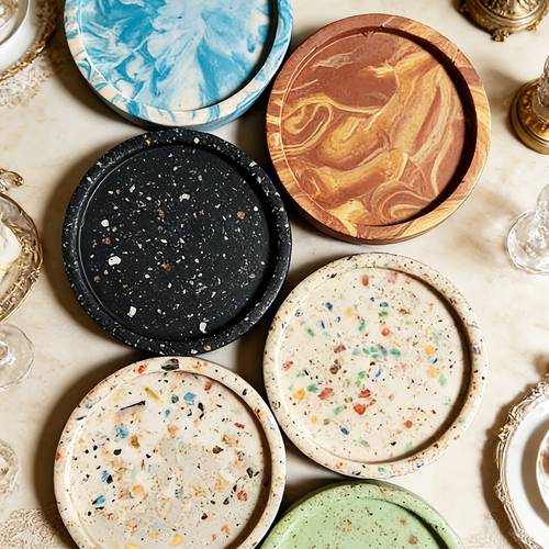 imagen del artículo molde para bandeja, molde para posavasos, molde de fundición de resina, molde de , molde, molde de silicona para adornos artesanales, regalo