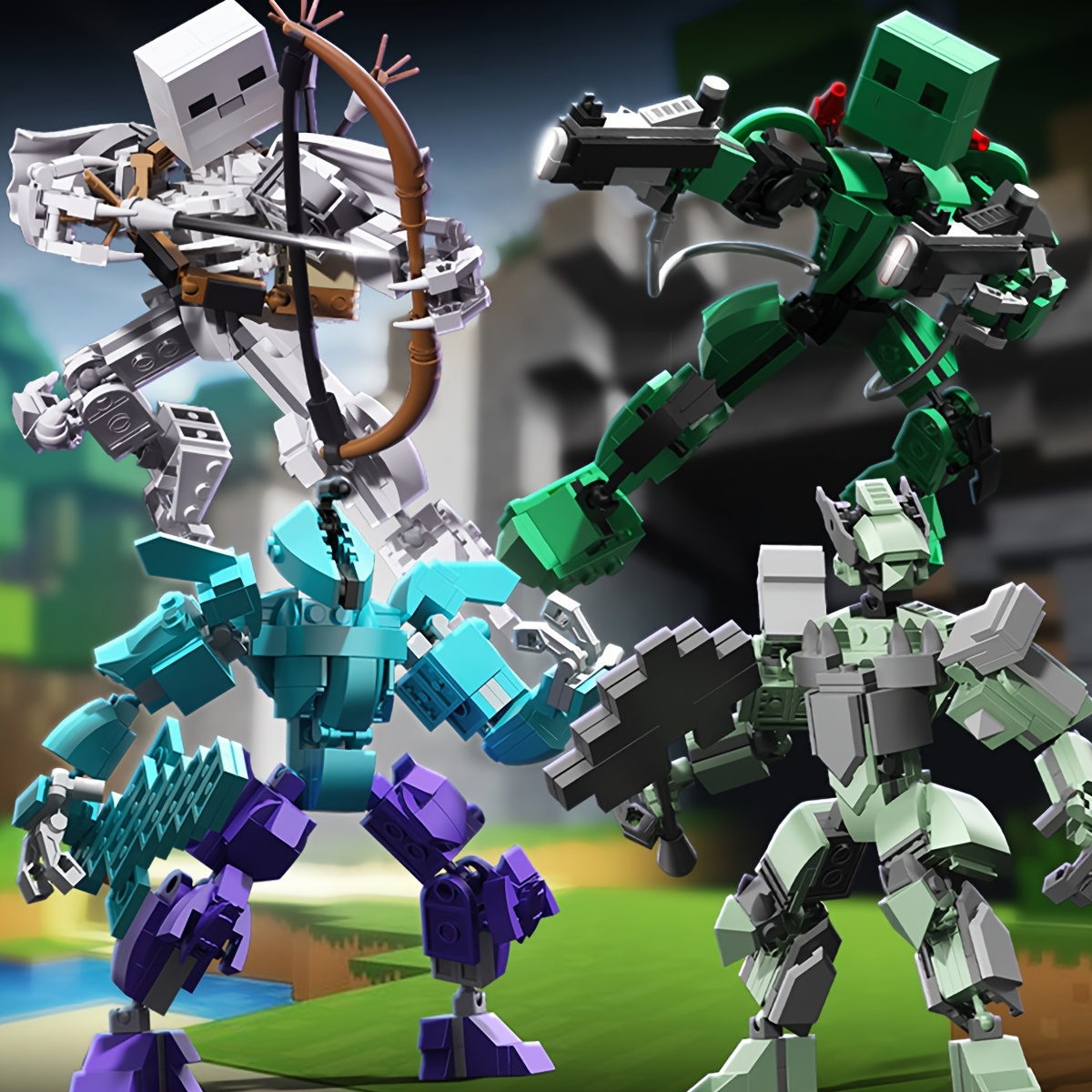 brick figure sold on Temu United States