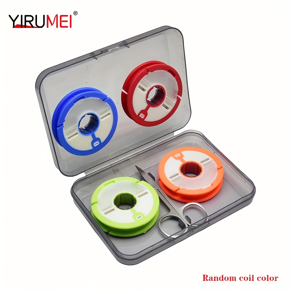 6pcs Colorful Fishing Winding Board Main Line Box Set Plate