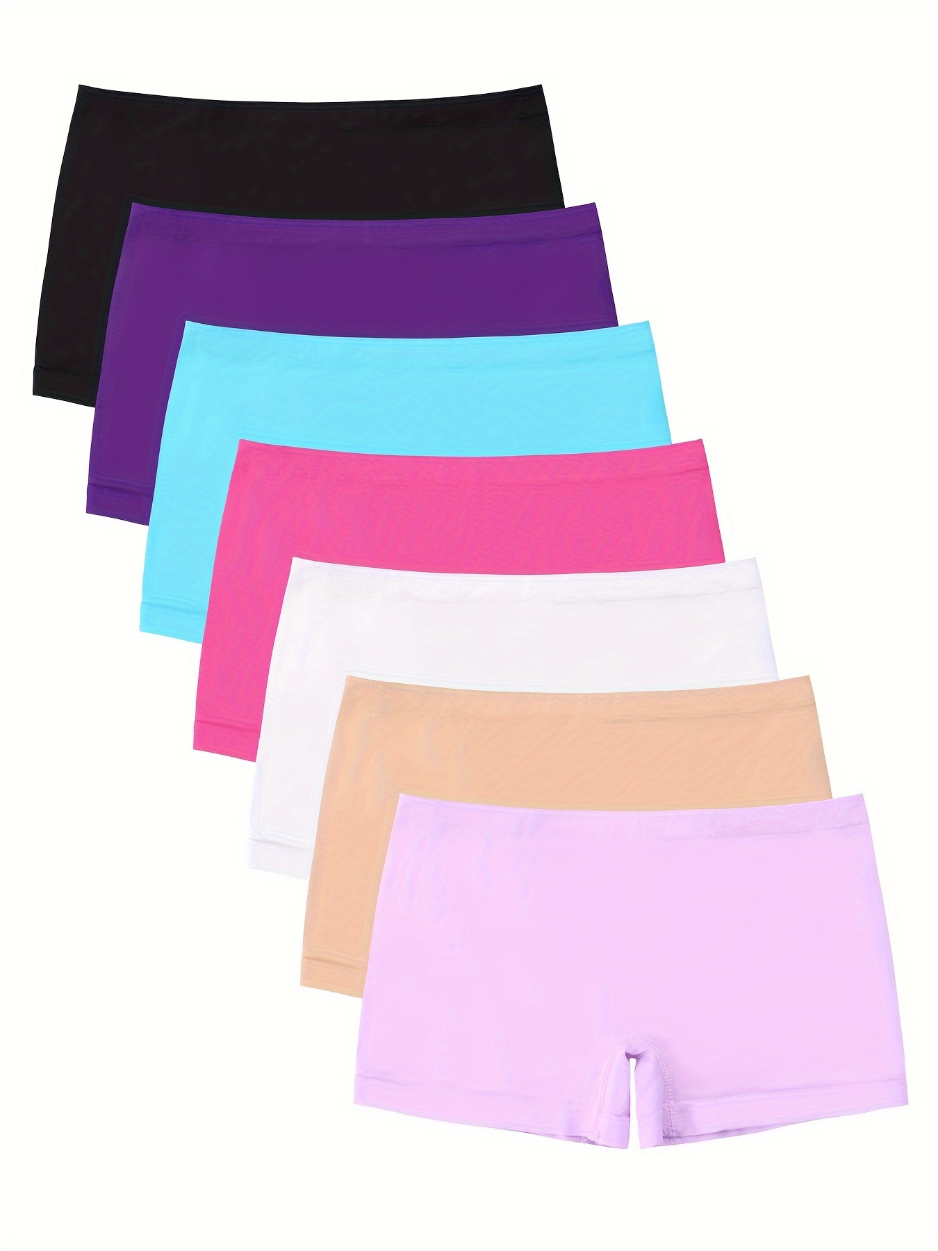 7pcs flat corner safety pants for women   seamless anti   underwear womens four corner panties