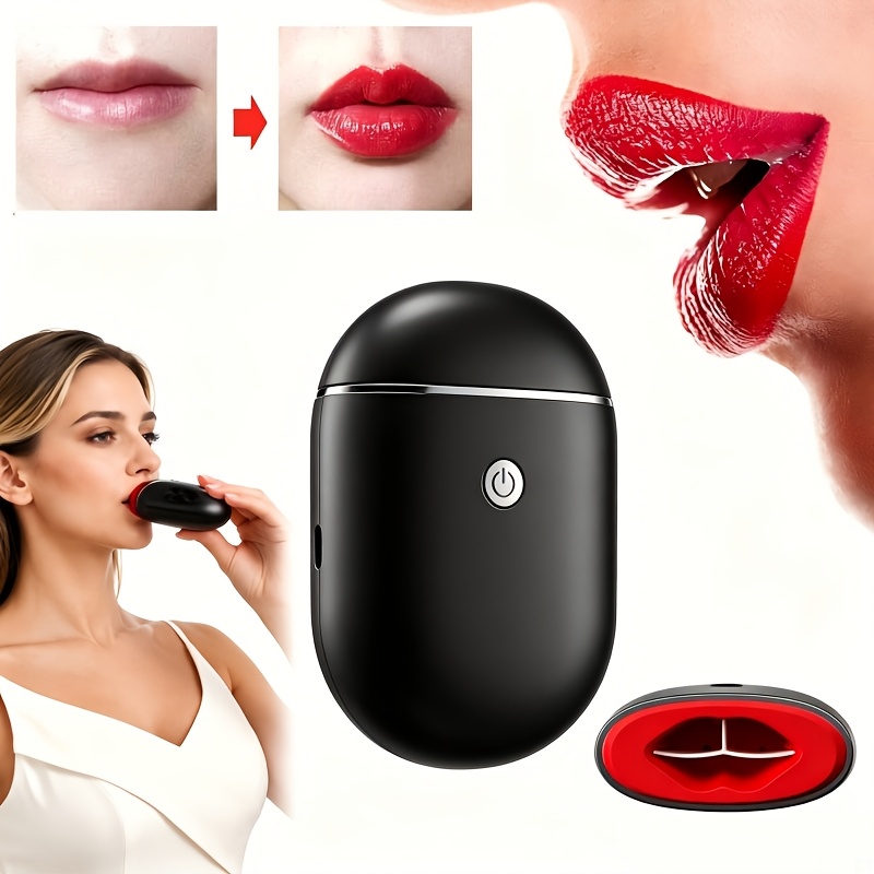 Usb-rechargeable Electric Lip Plumping Device Suitable For Women's Natural Full Lips, Portable Lip Enhancer Tool With , Safe Lip Care Beauty Device For Home Use, Usb- Lip Filler For Routine