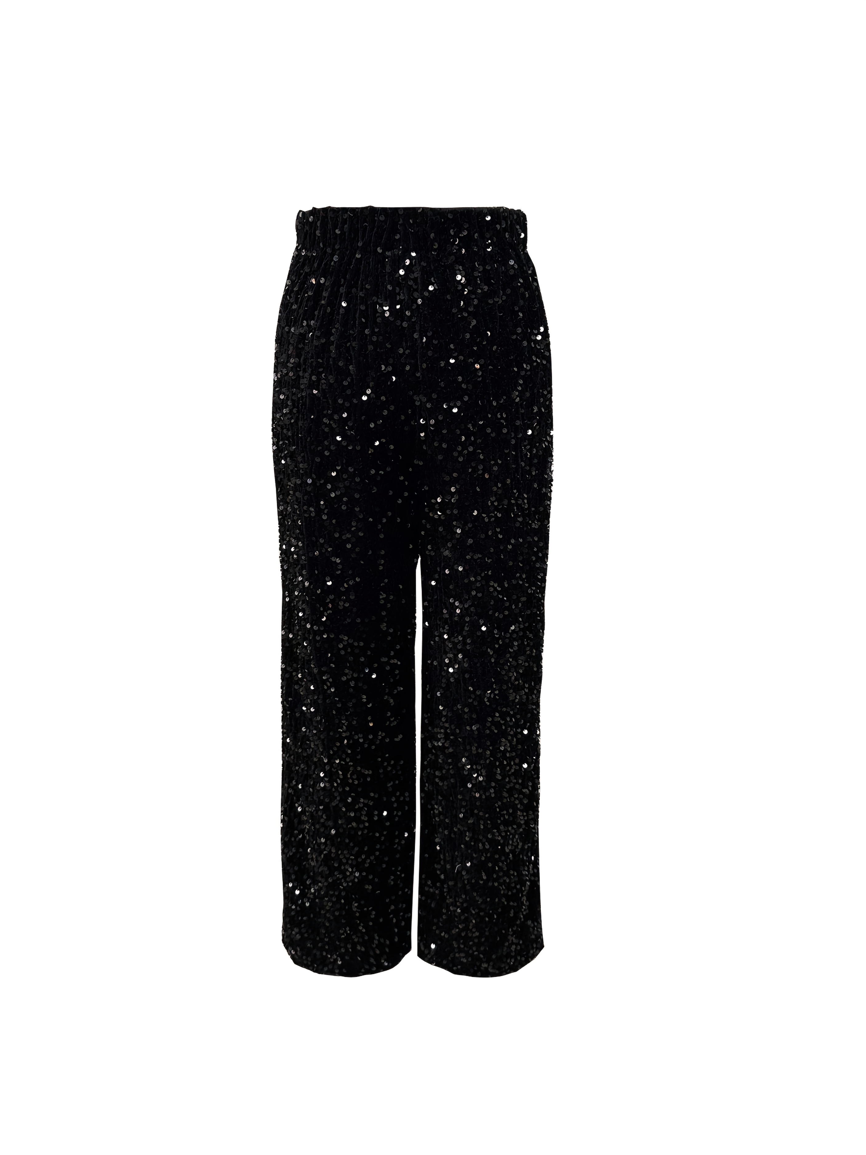 womens elegant sequin pants formal everyday pants sparkling Temu