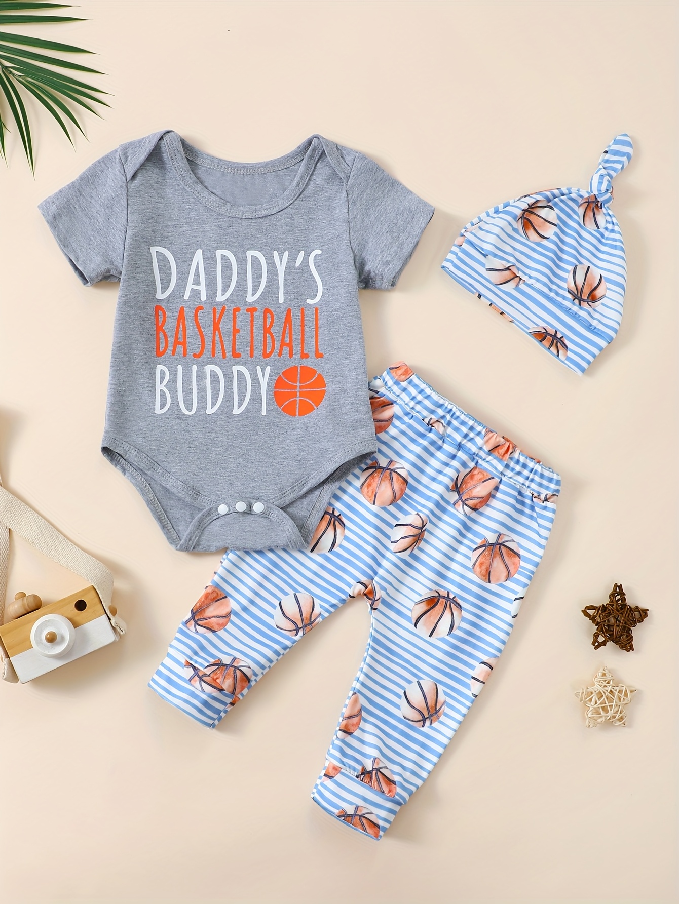 unisex cute football and basketball print adorable letter print striped long pants for   play   for lovely   outdoor
