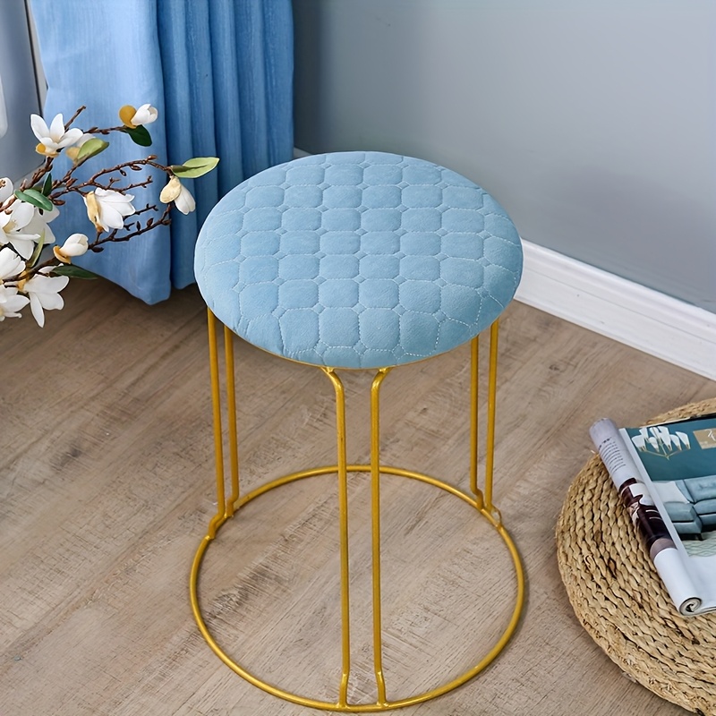 TEMU Coussin de tabouret circulaire