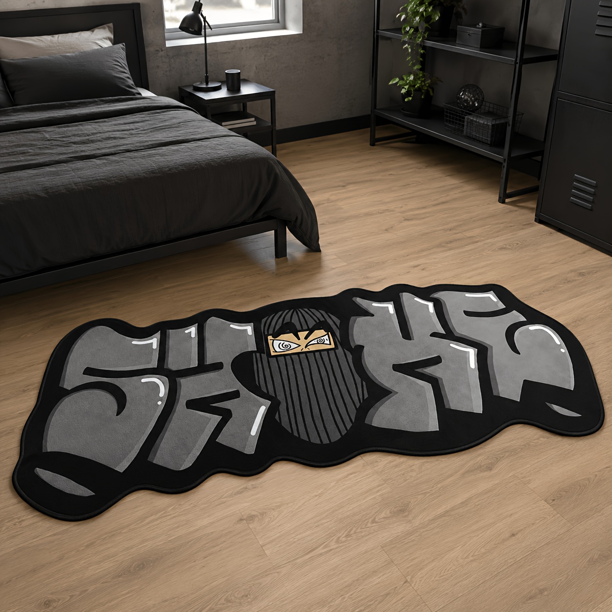 TEMU 2d Flat Fleece Home Decor Carpet, Machine Washable And Easy To Clean, Soft And Durable, Lightweight And Comfortable. Suitable For Living Room