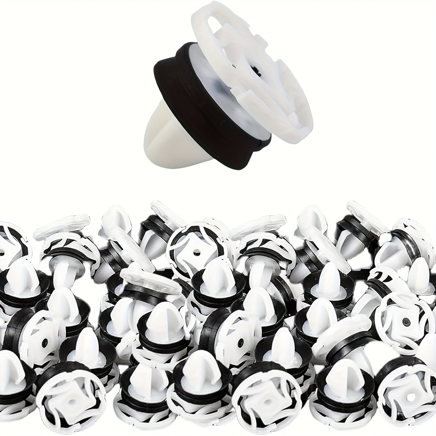 TEMU Pack Of 40 Decorative Pad Fasteners, 7703077476, Plastic Rivets For Car Door Decorative Clips Compatible With For , , And For Megane 3, Plastic