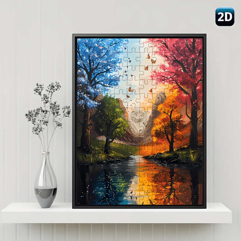 Four Seasons Tree of Life Jigsaw Puzzle
