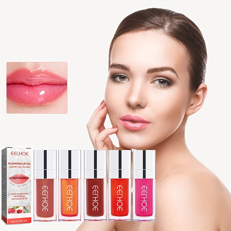 Moisturizing Lip Oil Lip Glaze Matte Satin Color Rendering Lip