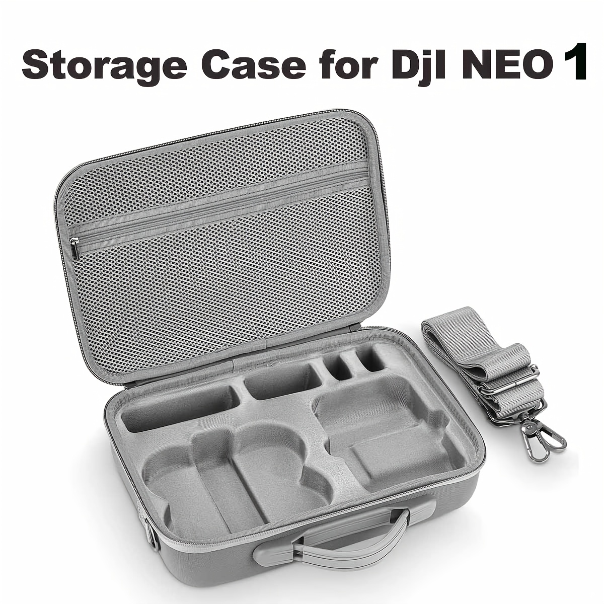 Bag For Dji Neo Drone 1, Portable Storage Bag, Pu Travel Bag Case For Dji Neo And Rc-n3 Remote Control Battery Additions