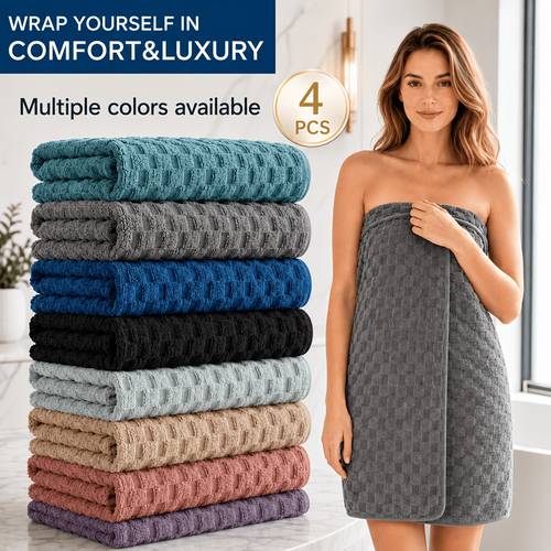 4pcs extra large towel set 35 x70 extra large xl microfiber bath towels towel set super soft and quick drying in multiple colors and sizes luxury spa grade hotel bath towels suitable for home christmas birthday gifts