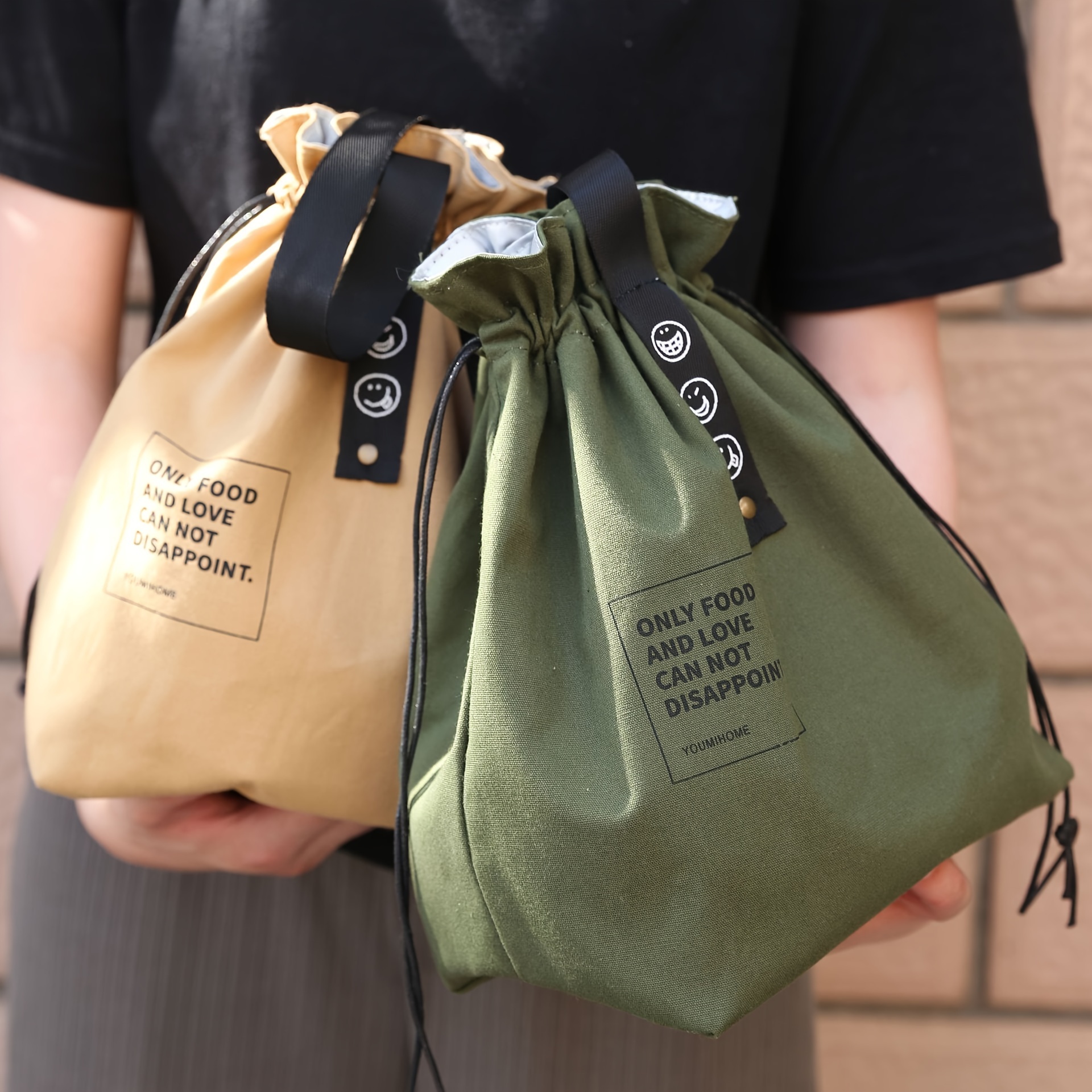 5PCS Kraft Paper Grocery Lunch Bag, large Capacity Multipurpose Use Perfect  for Shopping, Storage, Small Trash Cans and More