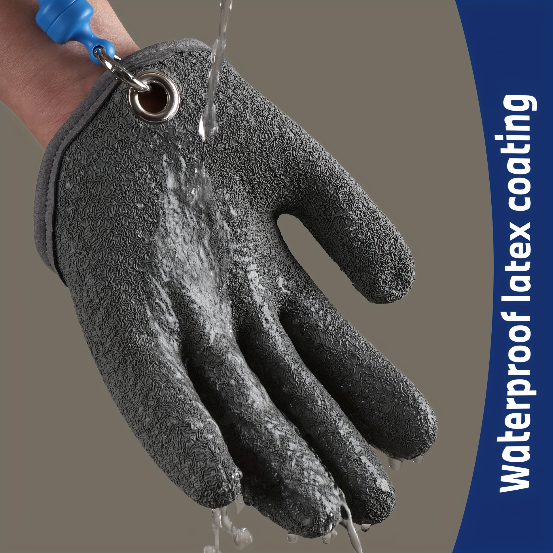 One Pack Magnetic Fishing Glove with Magnetic Hook Rubber Fishing  Professional Catch Fish Gloves Fish Hunting Glove Left Hand M : :  Sports & Outdoors