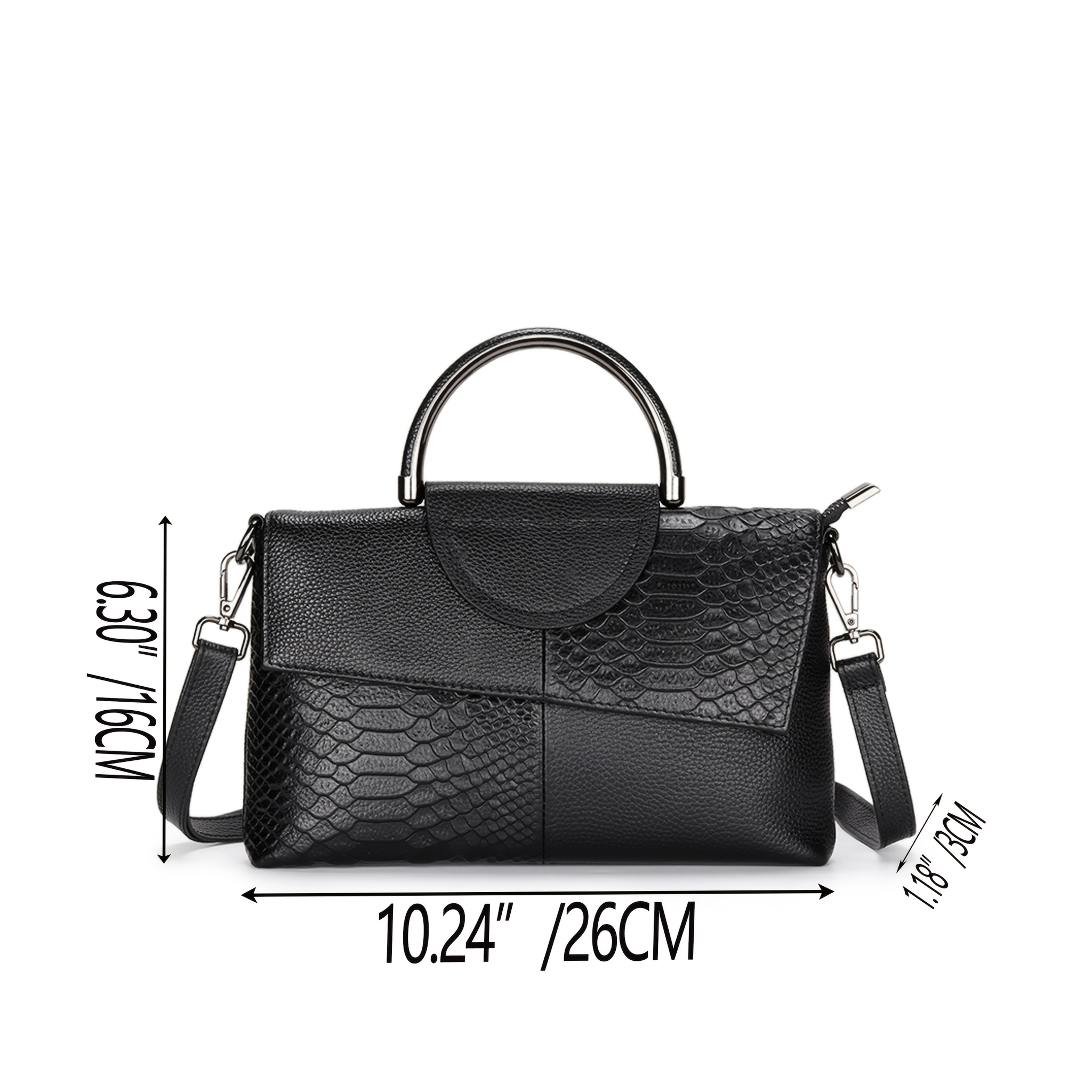 2025 Women's Evening Crocodile-Embossed Crossbody Clutch - Detachable Strap, Magnetic Closure, Fade-Resistant, Red/Black, Versatile for Weddings, Parties & Formal Events, Wedding Accessory, Elegant Accessory, Faderesistant Fabric