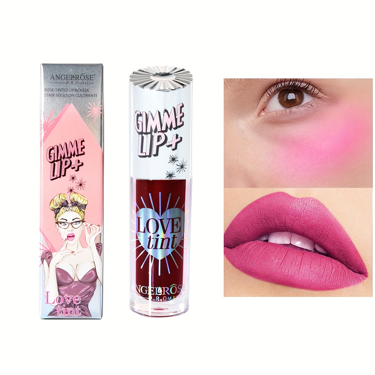 Long lasting Moisturizing Lip Tint Stain With High Color - Temu