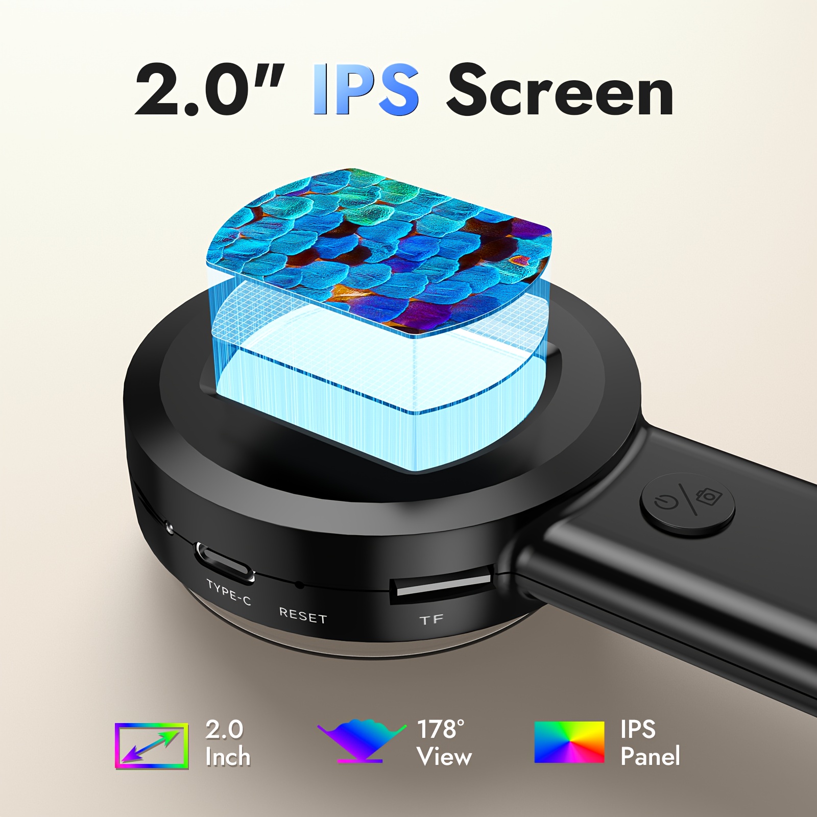 Microscope Magnifying Glass For Kids And Adults