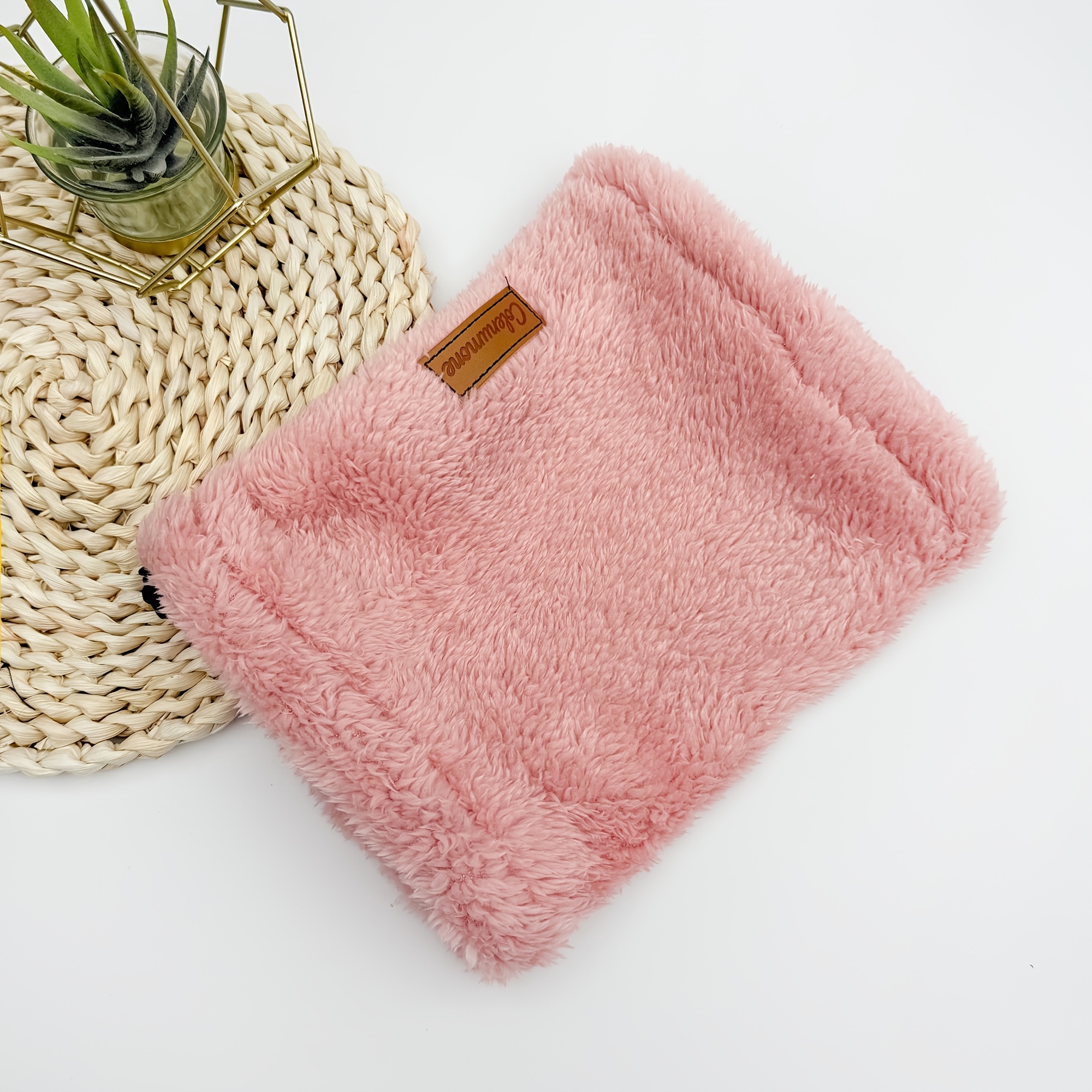 TEMU Orejeras cálidas con cancelación de ruido, cubierta para la cabeza para y aliviar el estrés de mascotas, gorro de felpa antihielo para orejas de