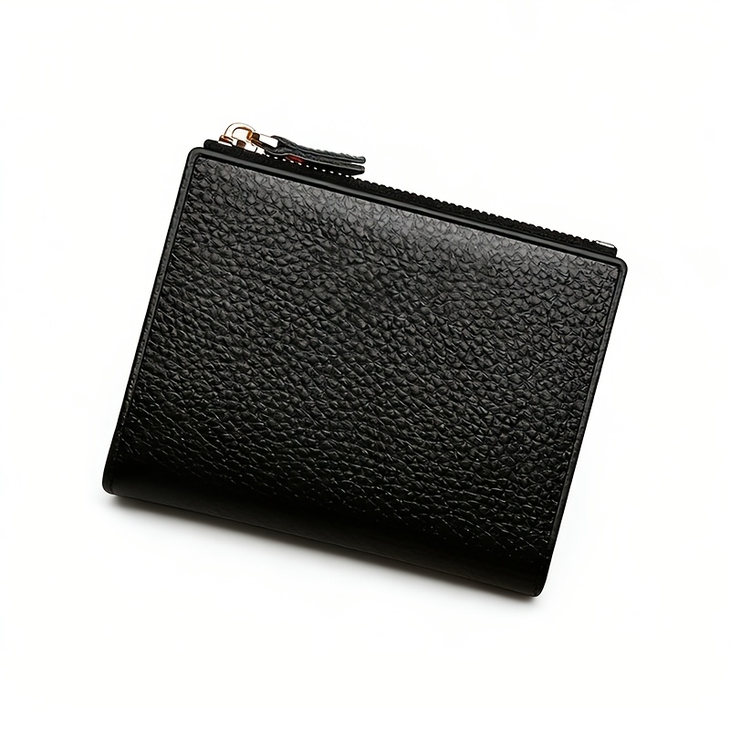 TEMU Women's Short Wallet, Slim Foldable Card Purse, Elegant Small Coin Pocket, Fashion Portable Money Clip, Multi Card Slots Wallet For Daily Use &