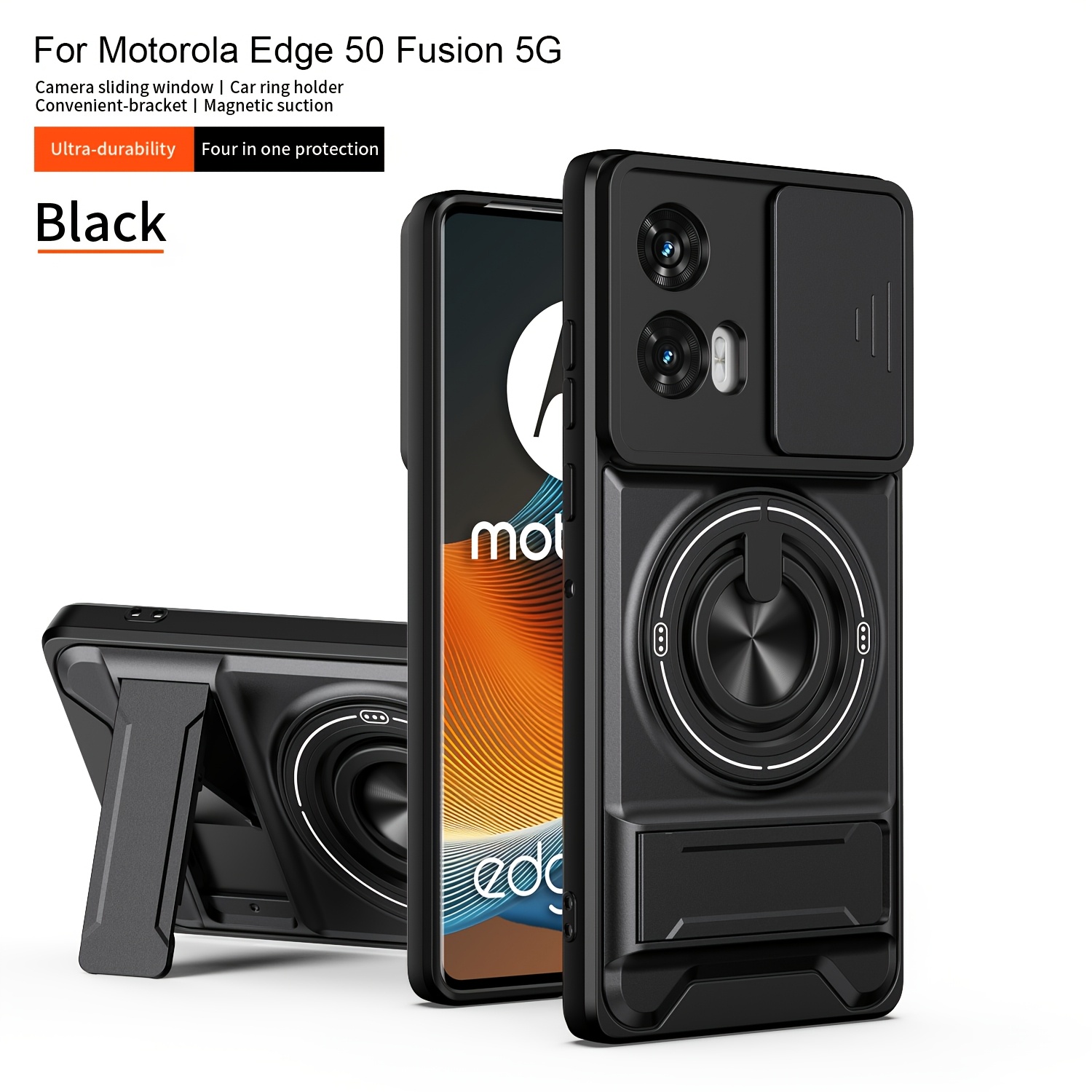 Trn za telefon: To je večnamenski mat, odporen na udarce, magnetni trn za telefon, primeren za zaščito telefona MOTO EDGE 50/EDGE 50