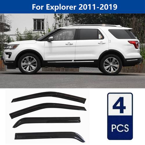 4pcs thickened 1 8mm for 2011 2019 sun visor rain cover rain cover window guard window rain cover window sun visor