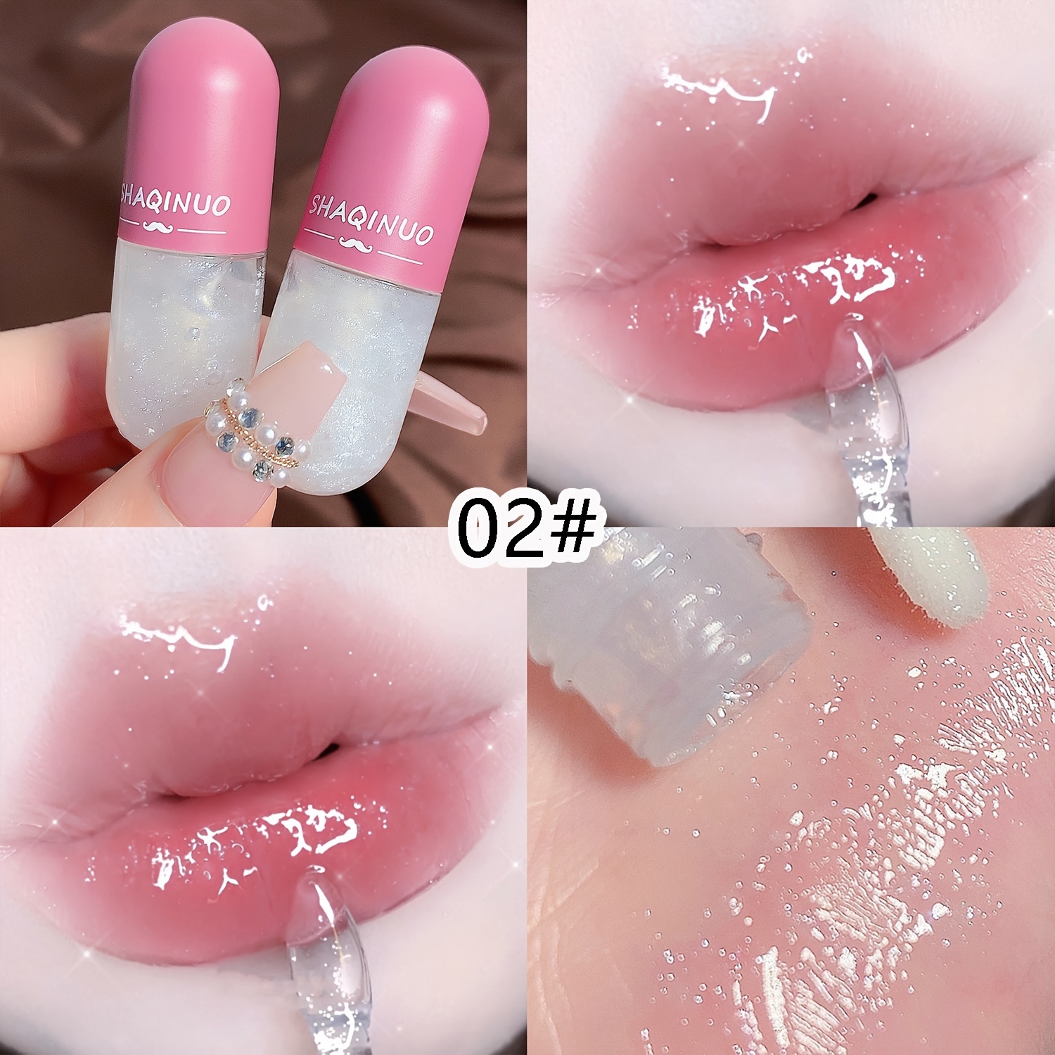 Hydrating Berry-Shade Lip Balm - Nourishing & Moisturizing, Anti-Dryness, Perfect for Daily Wear & Valentine's Gift, Color-fixing, Lip Oil
