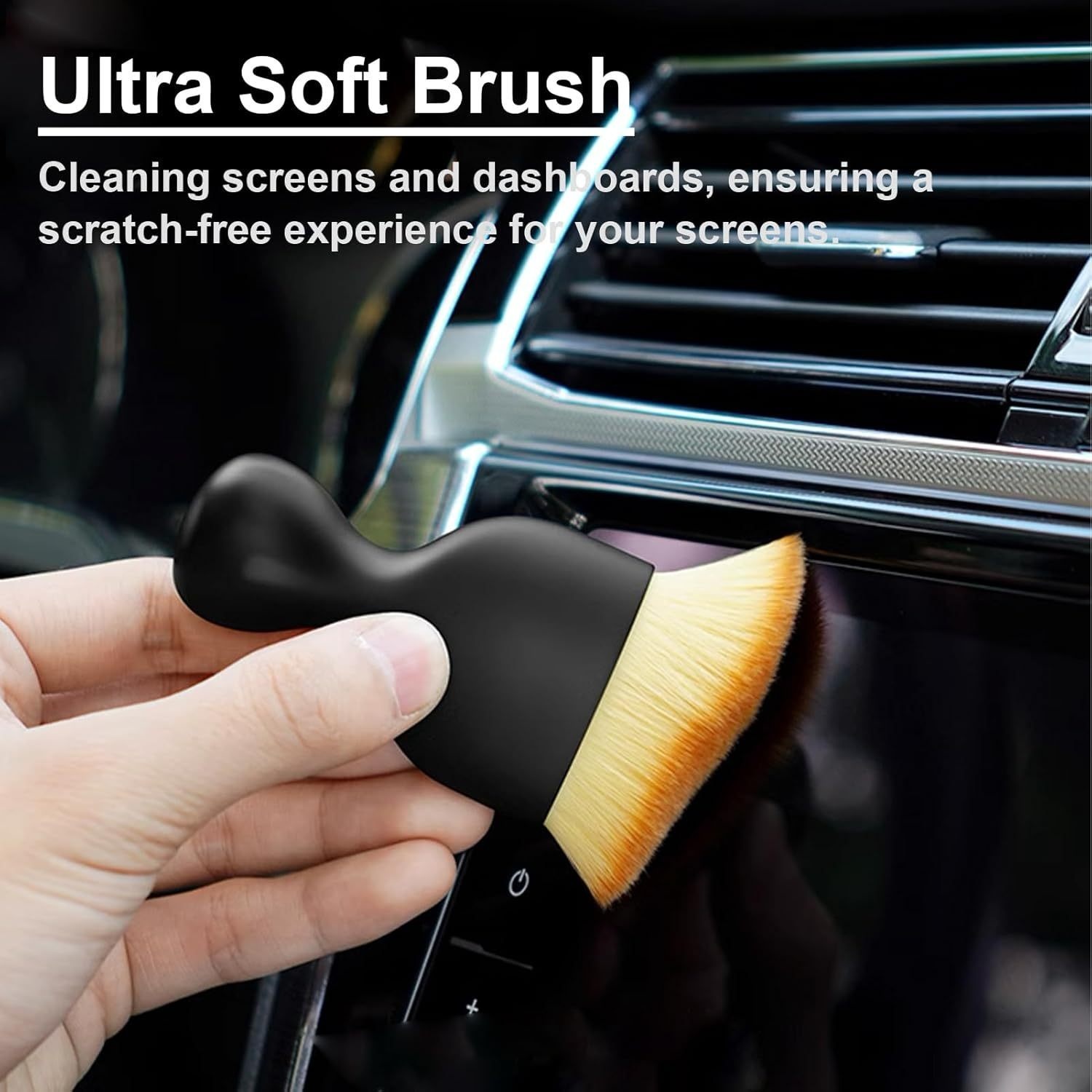 26pcs Car Detailing Brush Set, Car Detailing Kit, Car Detailing Brushes, Car Cleaning Kit, Car Windshield Cleaning Tool, Professional Car Care Kit - Car Wash Brush Kit for Interior Exterior Wheels