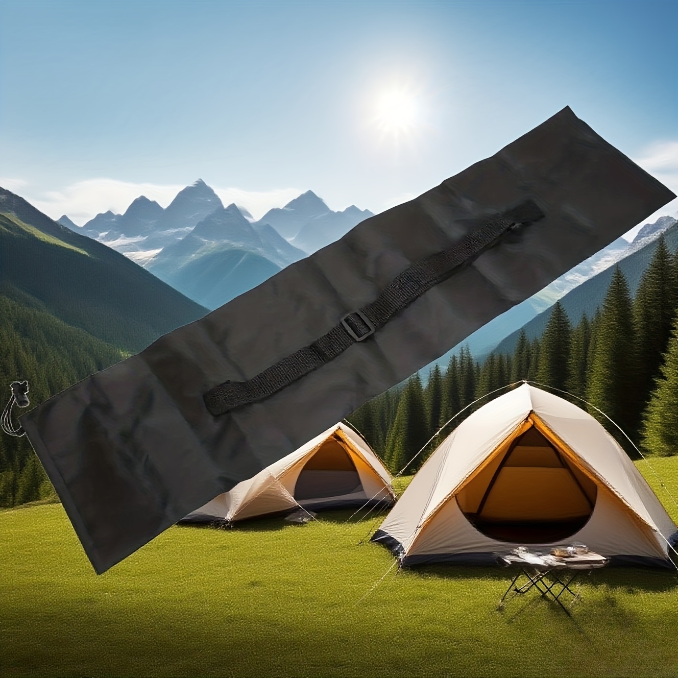 TEMU Portable Storage Bag For Outdoor Use With Multi-functional Folding Chair, Sports Chair, Outdoor Chair, And Lawn Chair (camping Chair Not