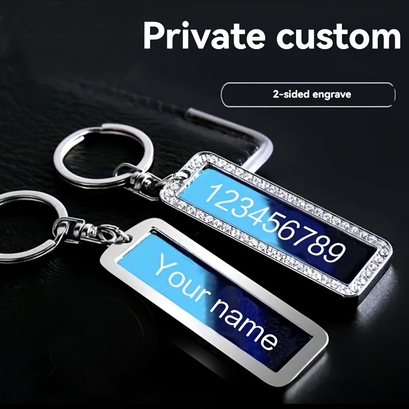 

Personalized Steel Keychain And , For Dog Or Accessories - A