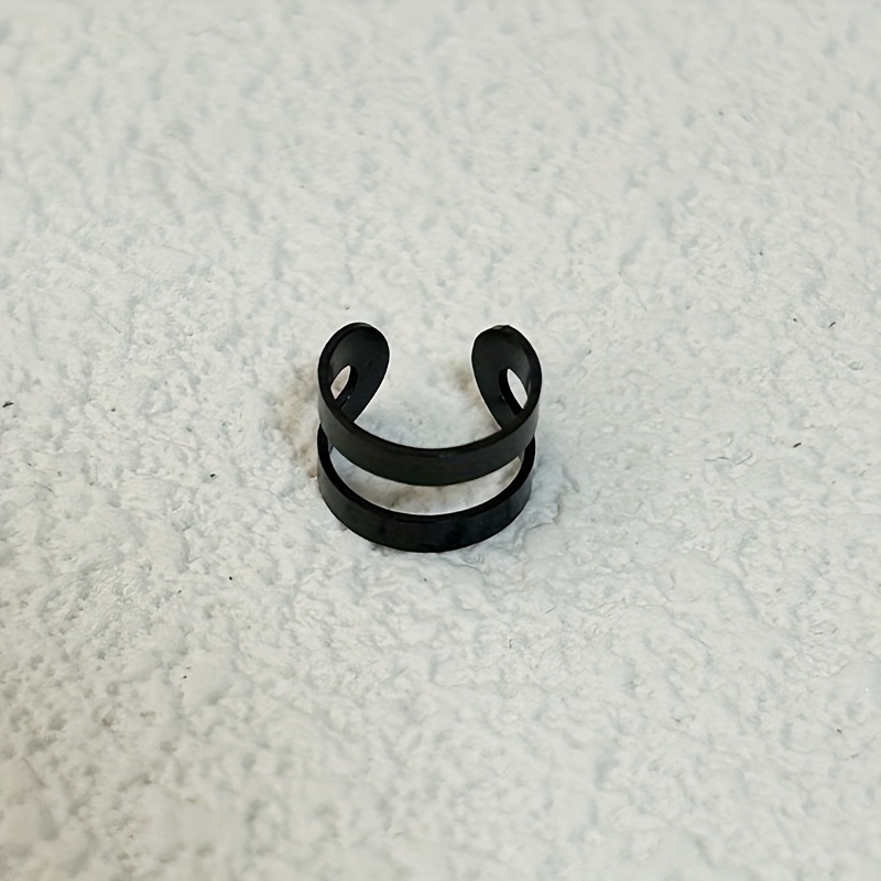 Single Pack Fashionable U-shaped No-punch Stainless Steel Ear Clip