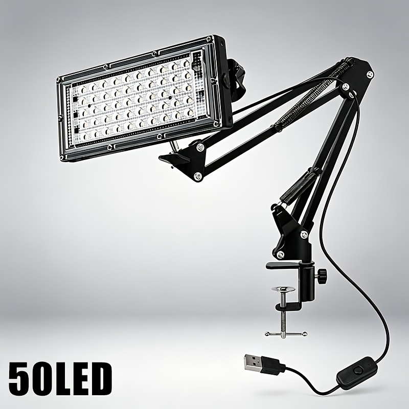 50/96 LED Spotlight with Clamp-Type Machine Tool Work Light