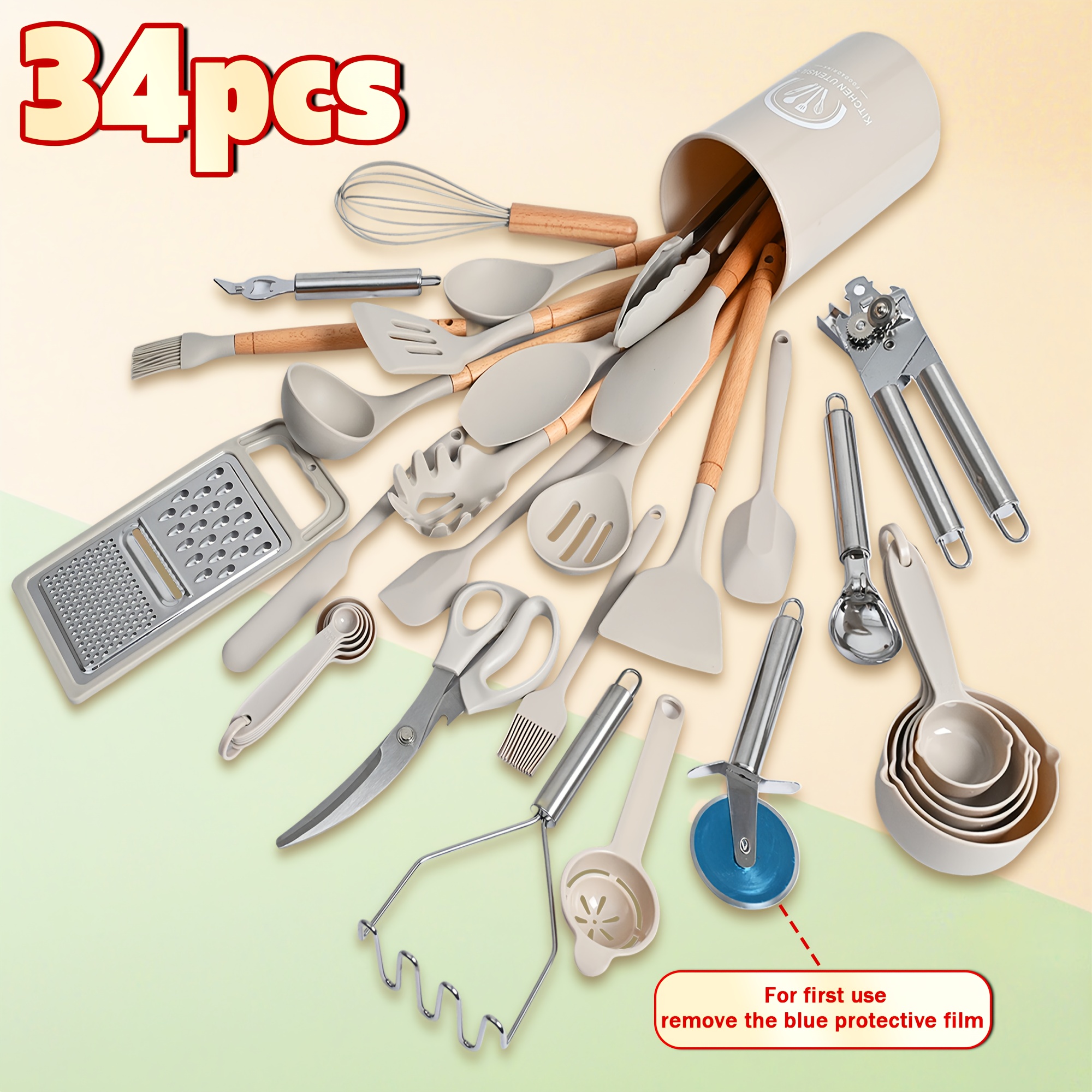 Temu 12/34Pcs Silic… - image